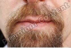 Mouth Man White Slim Bearded